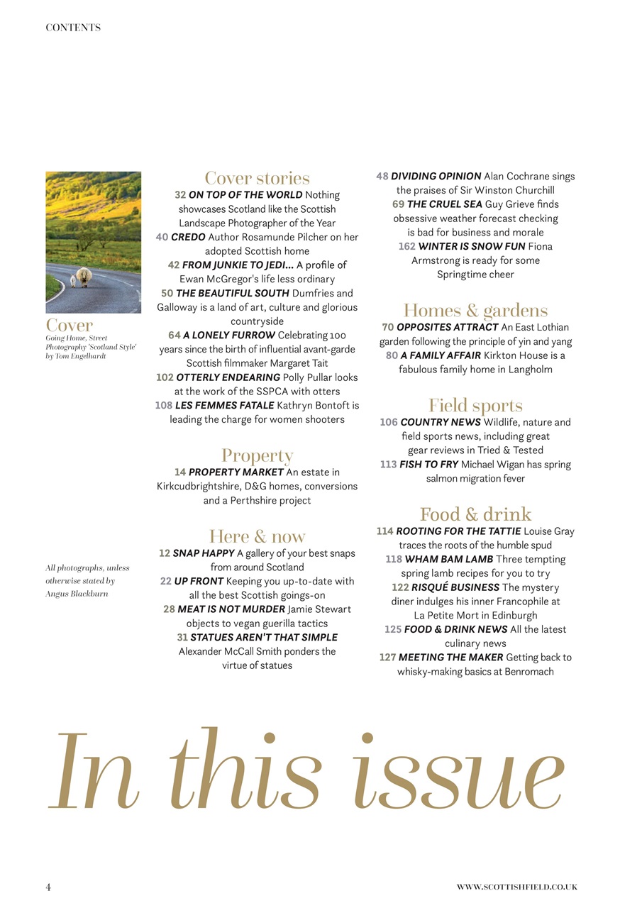 Scottish Field Preview Pages