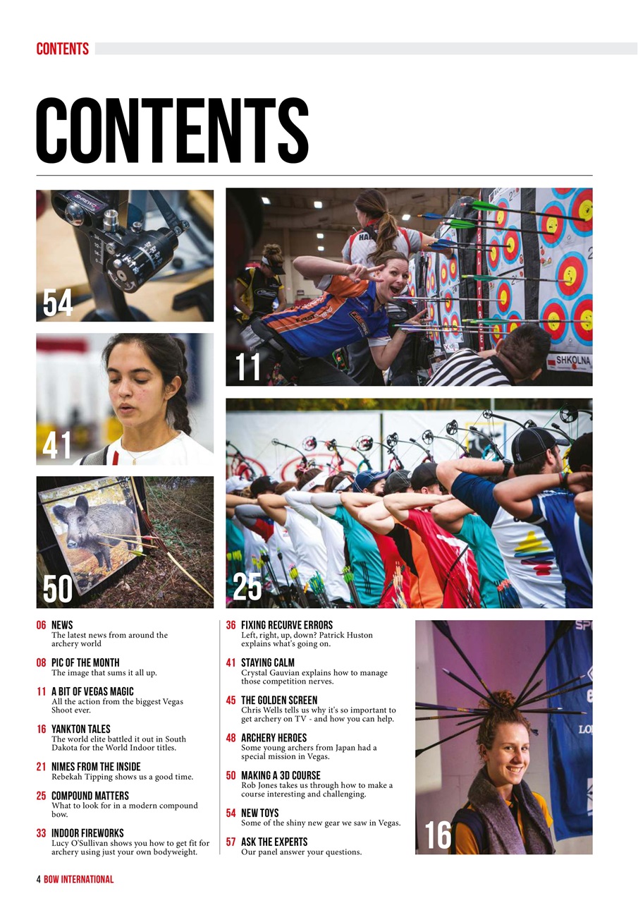 Bow International Preview Pages