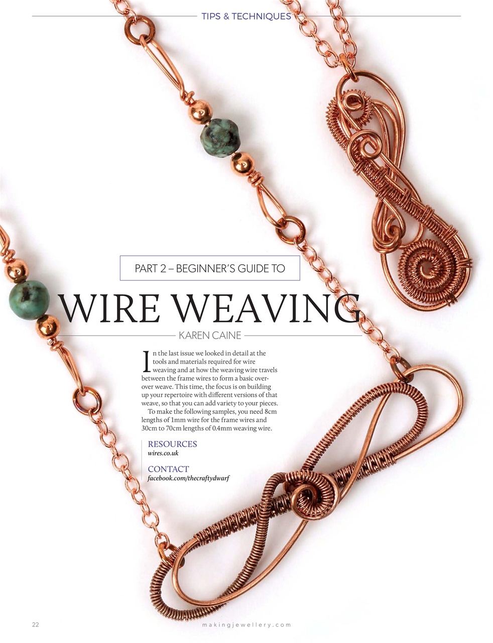 Making Jewellery Preview Pages