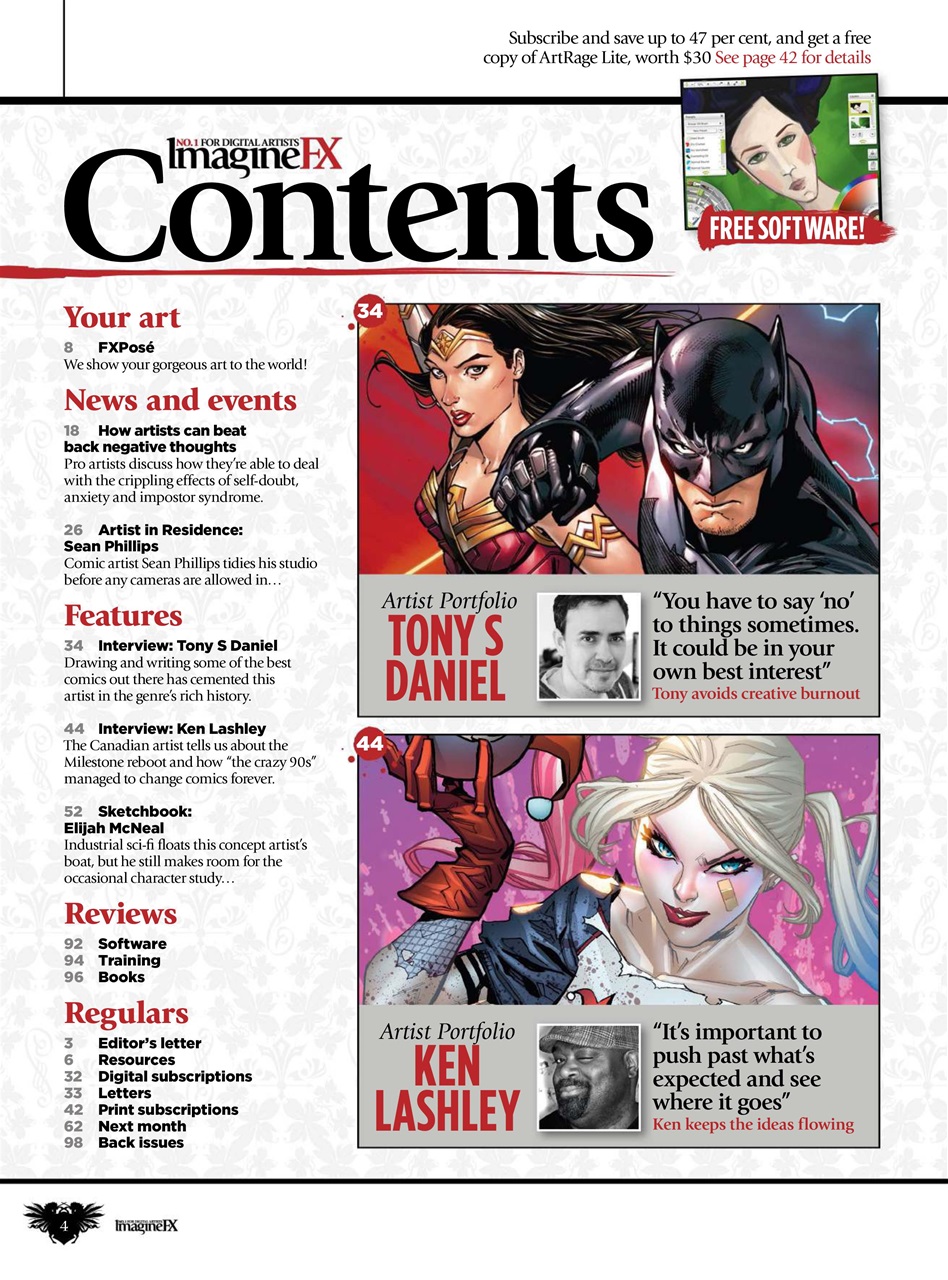 ImagineFX Preview Pages