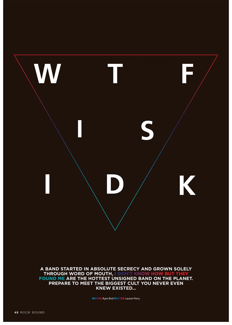 Rock Sound Magazine Preview Pages