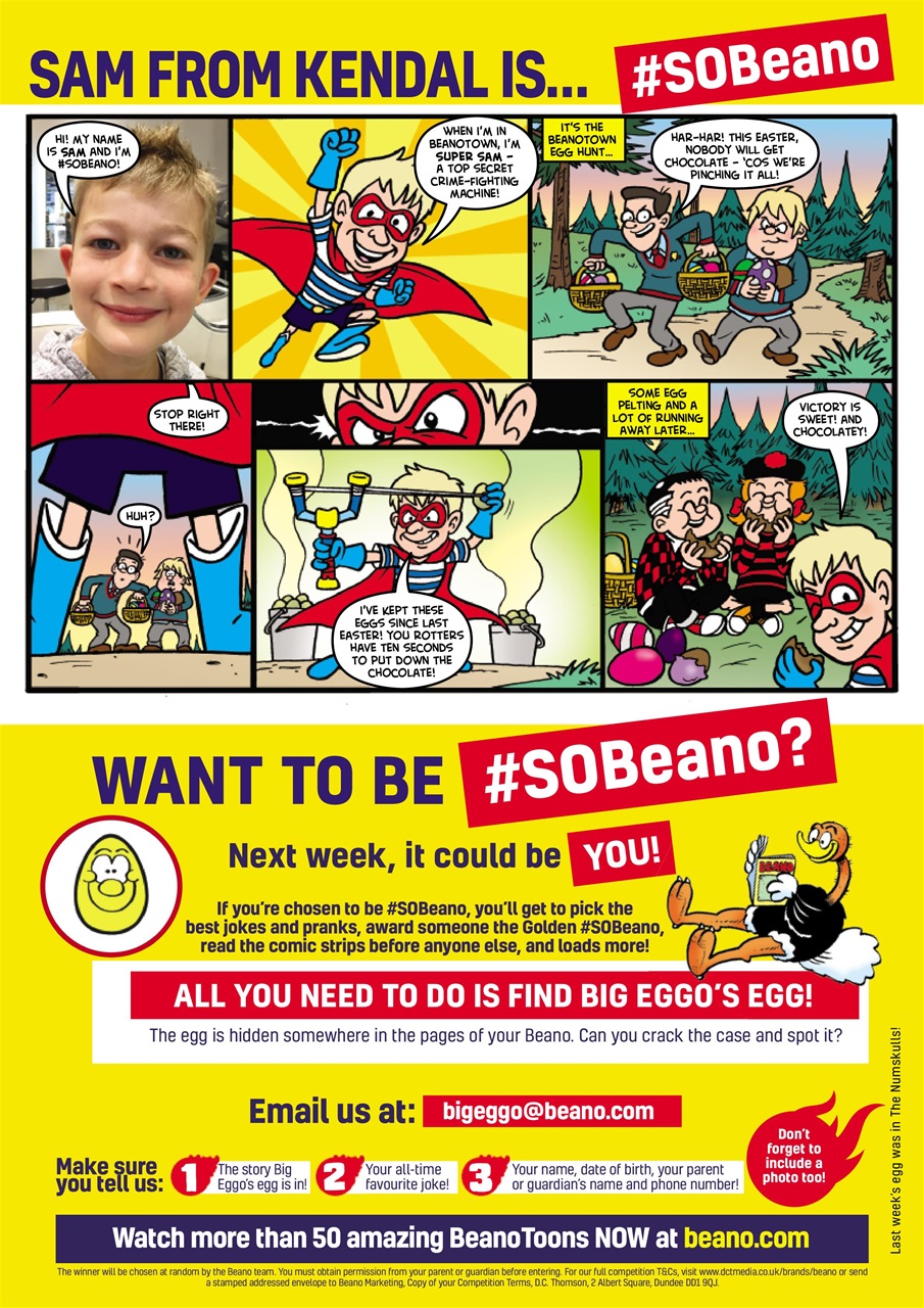 Beano Preview Pages
