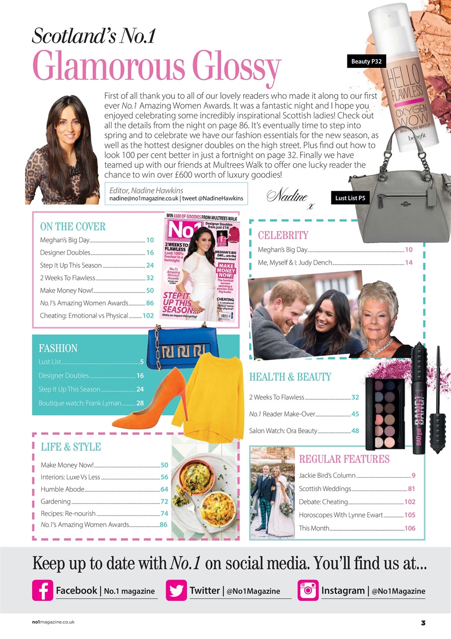 Number 1 Magazine Preview Pages