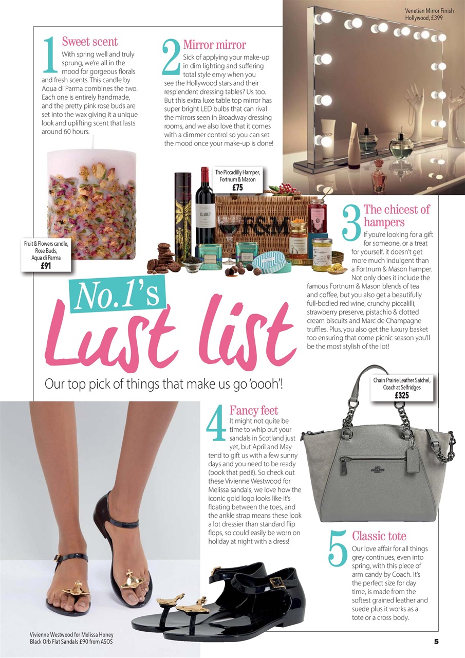 Number 1 Magazine Preview Pages