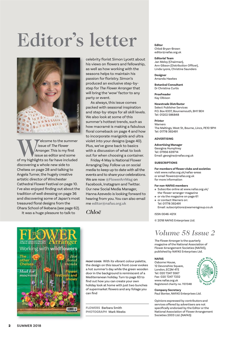 The Flower Arranger Preview Pages