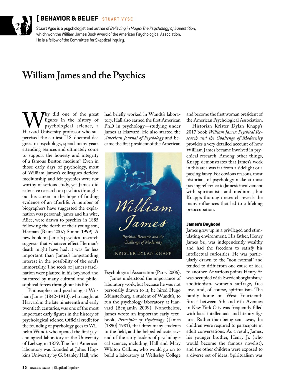 Skeptical Inquirer Preview Pages