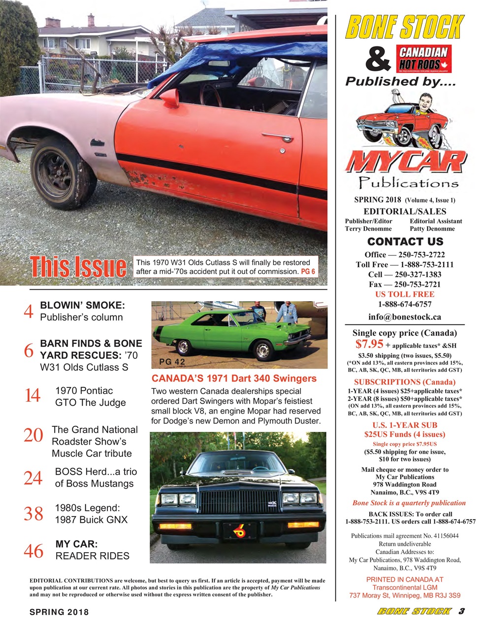 Muscle Cars Preview Pages