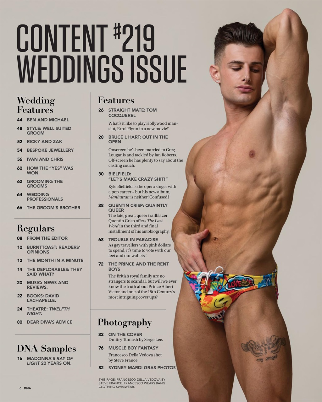 DNA Magazine Preview Pages