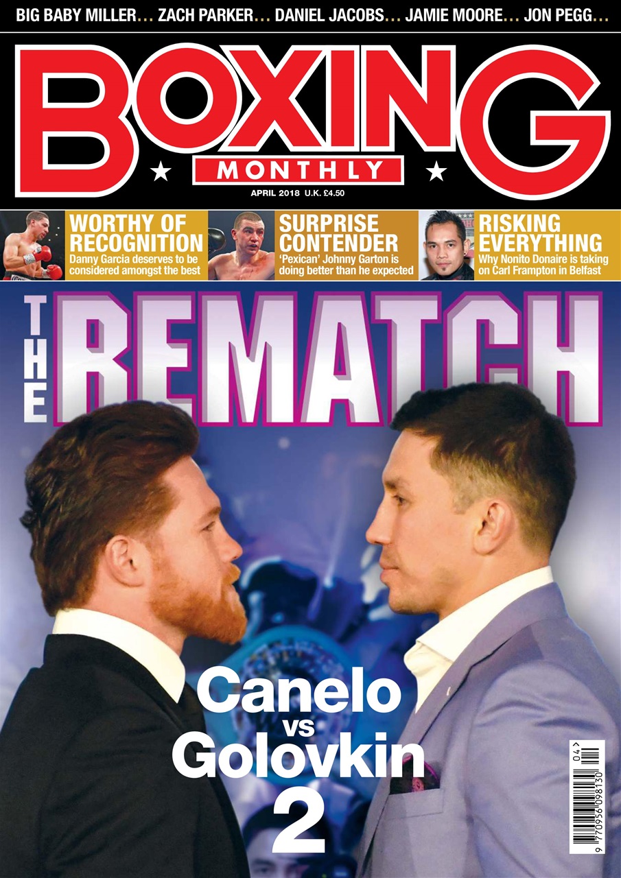 Boxing Monthly Preview Pages