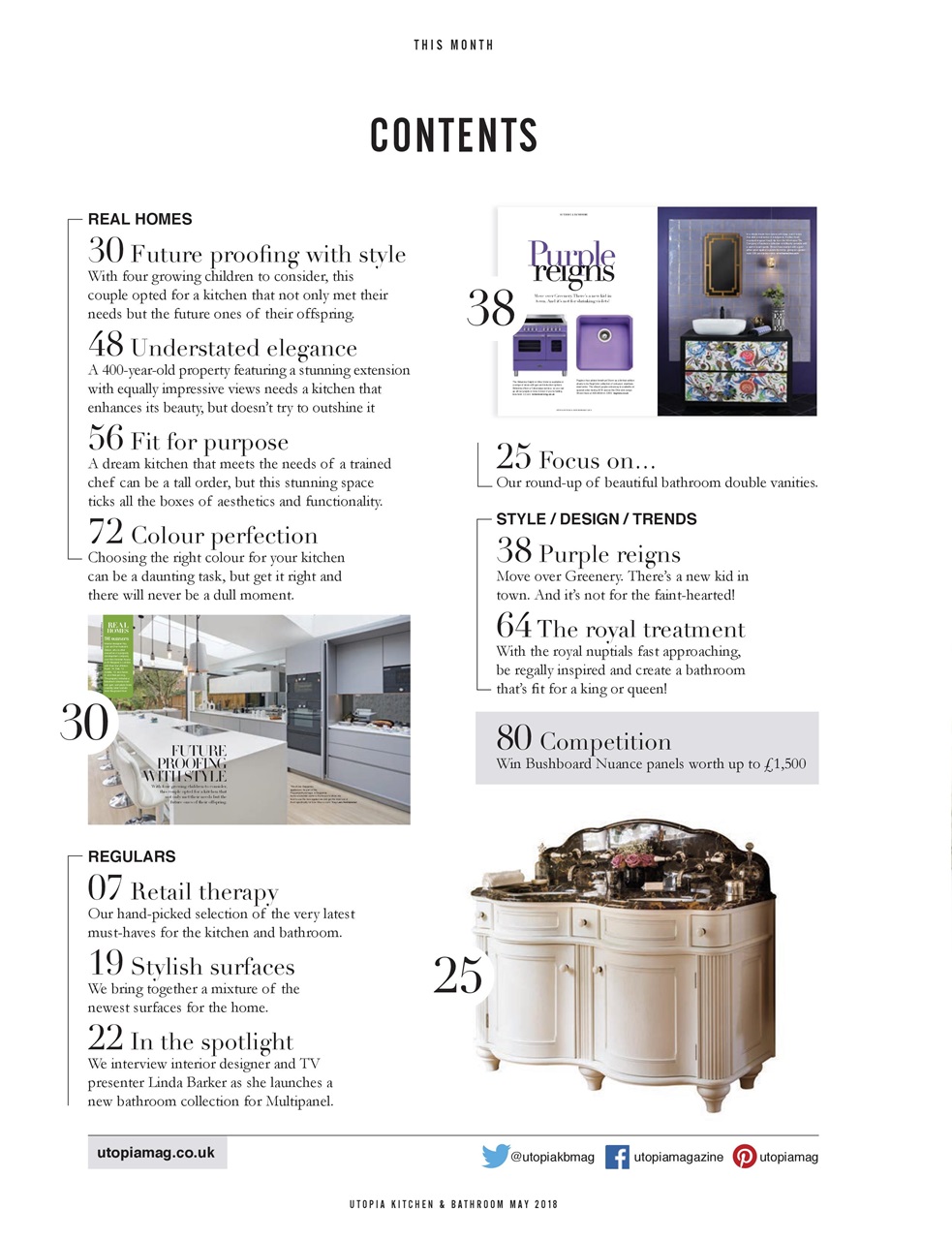 Utopia Kitchen & Bathroom Preview Pages