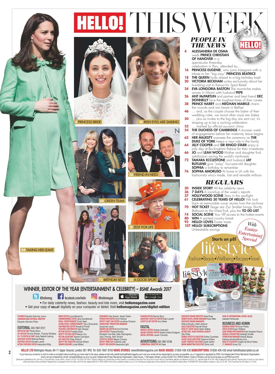 Hello! Magazine Preview Pages