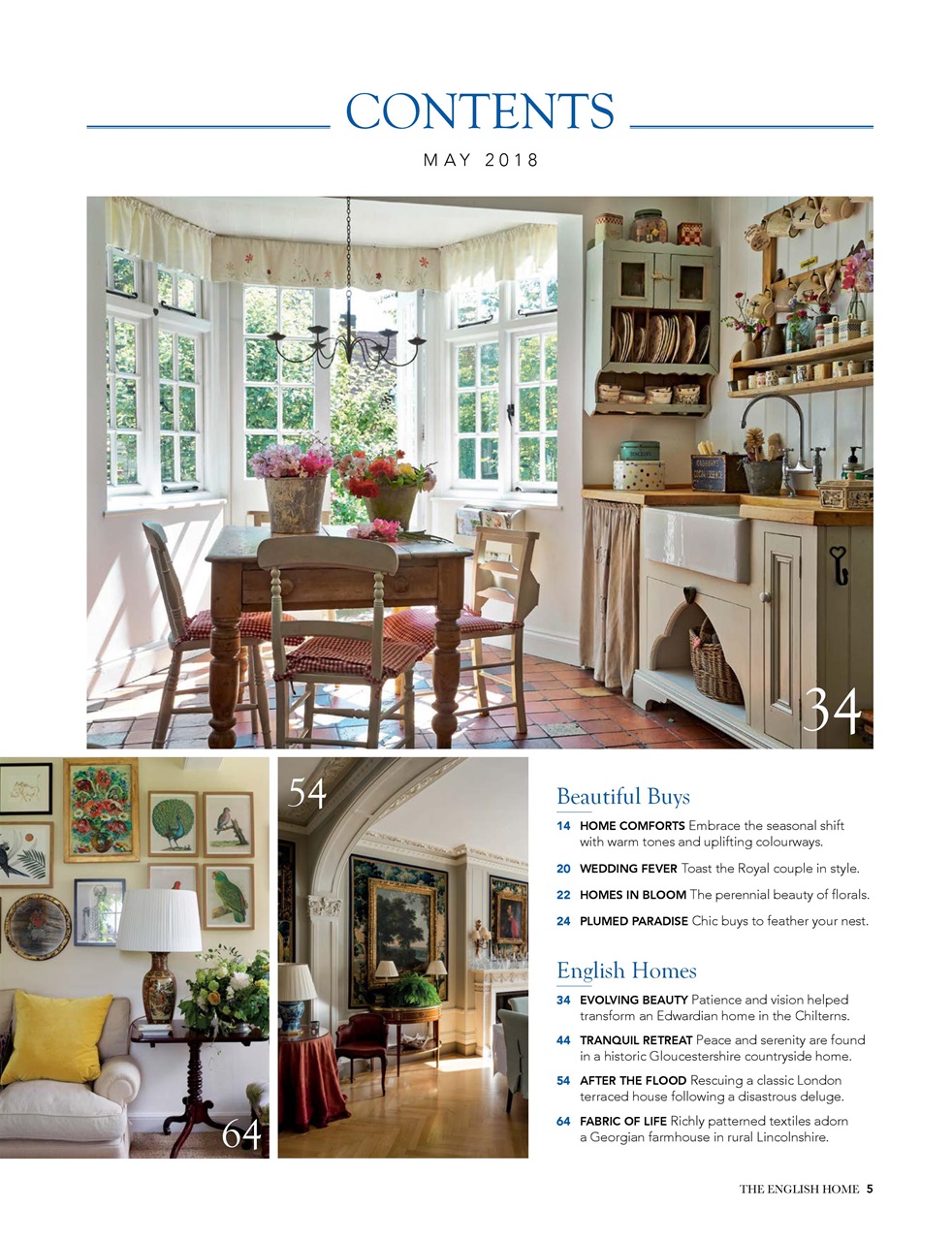 The English Home Preview Pages