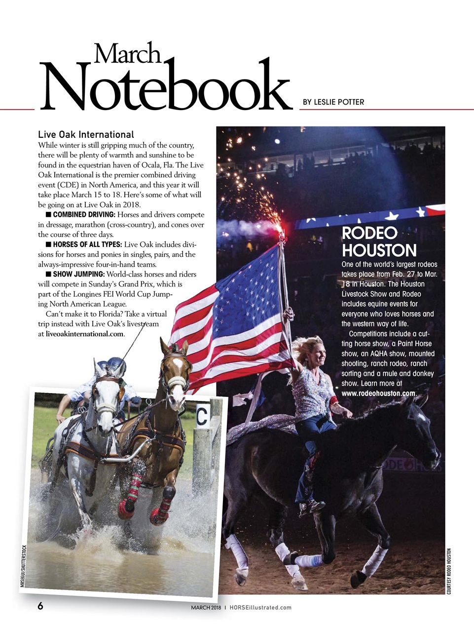 Horse Illustrated Magazine Preview Pages