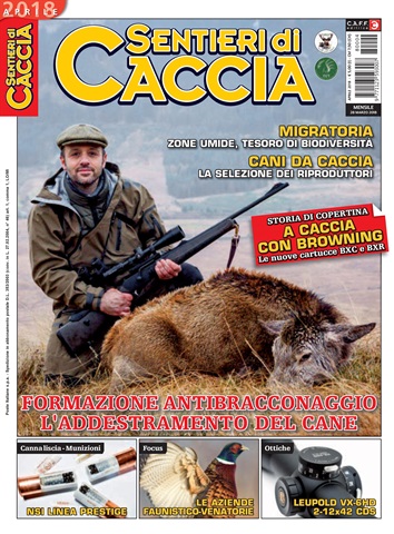 SENTIERI DI CACCIA issue Aprile 2018