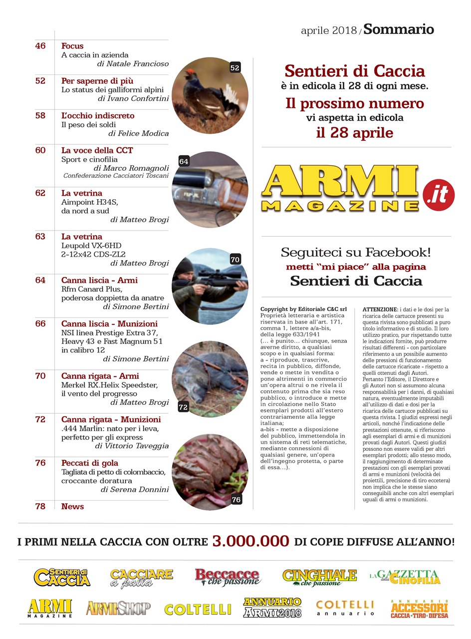 SENTIERI DI CACCIA Preview Pages