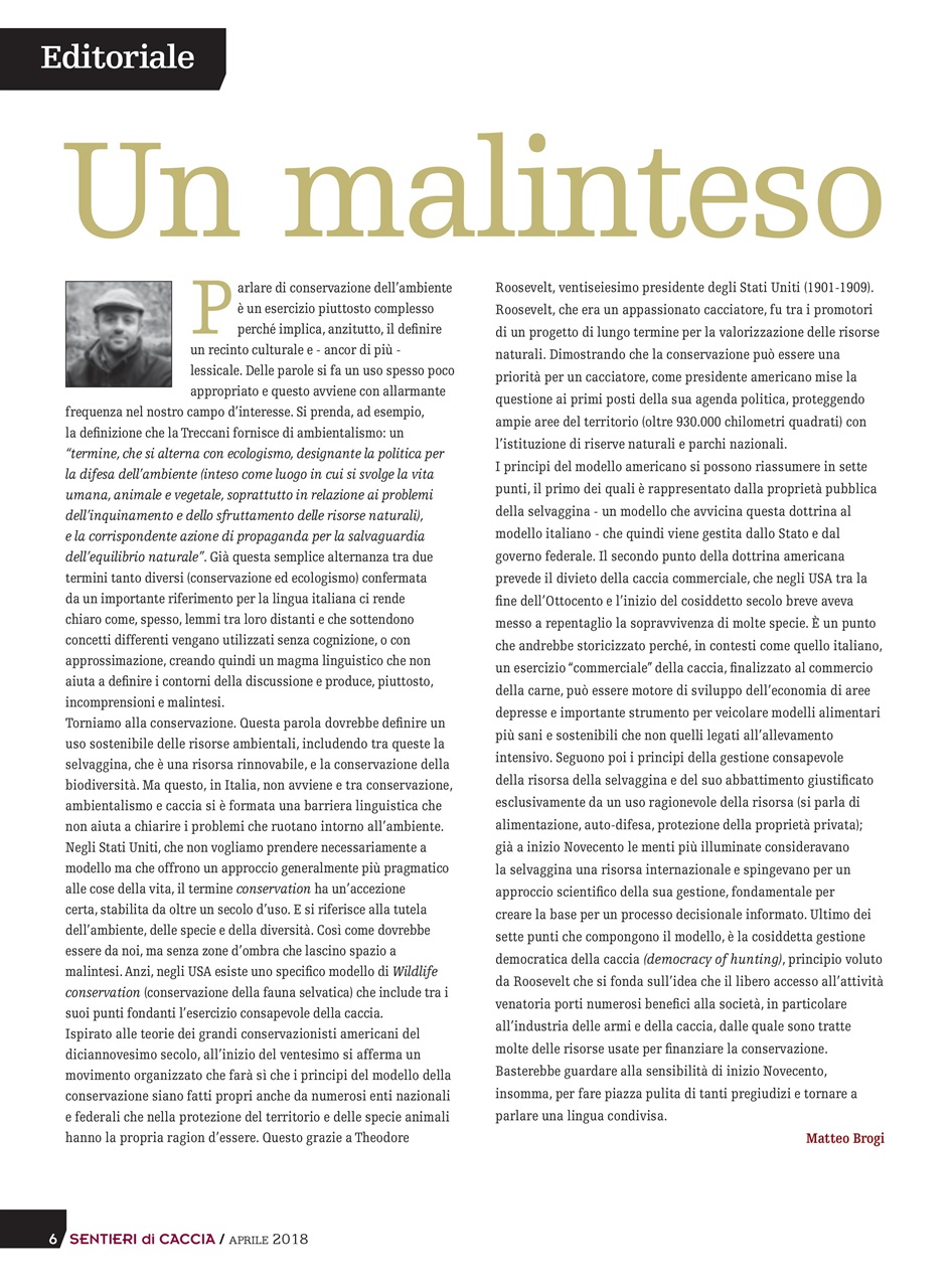 SENTIERI DI CACCIA Preview Pages