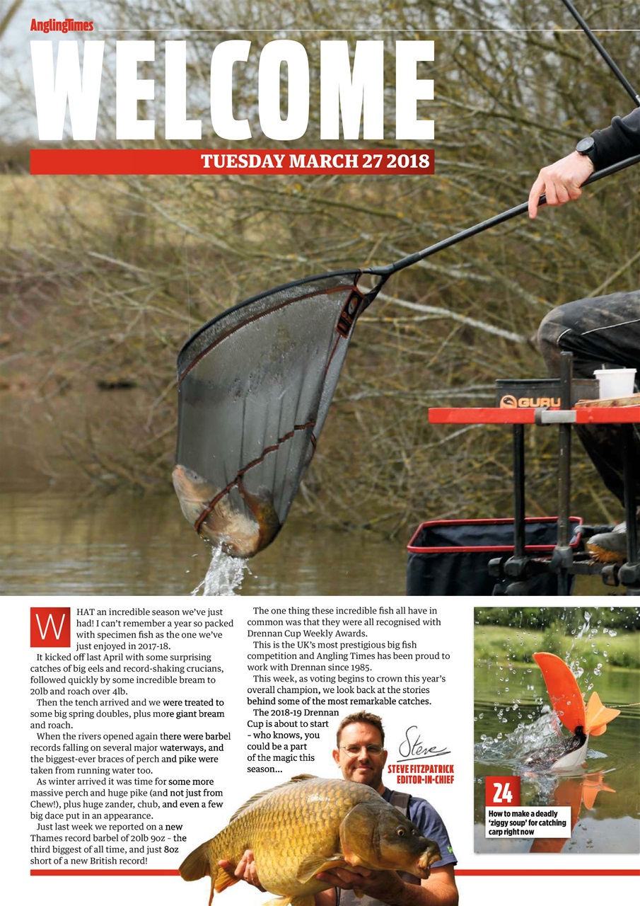 Angling Times Preview Pages
