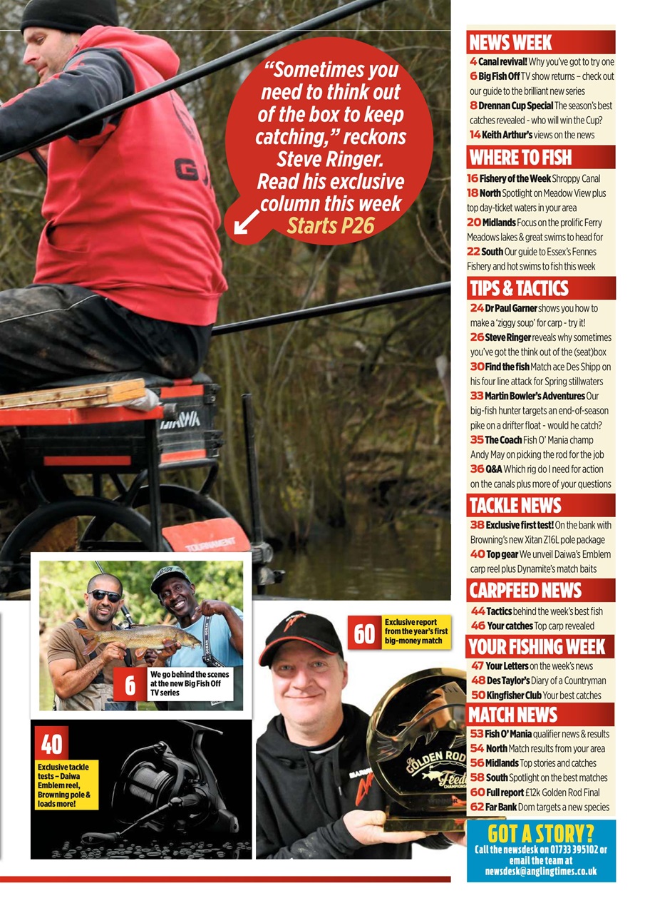 Angling Times Preview Pages
