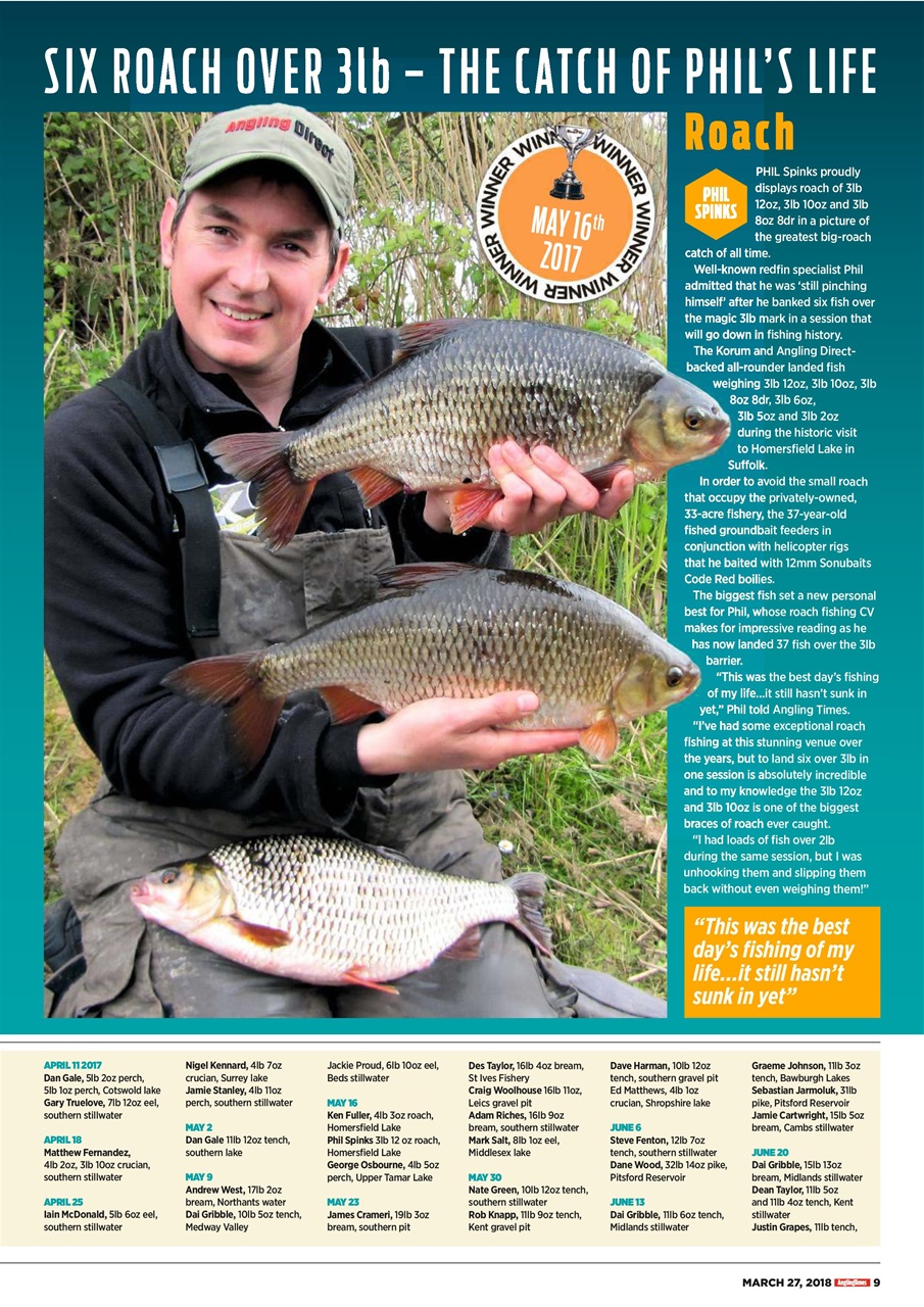 Angling Times Preview Pages