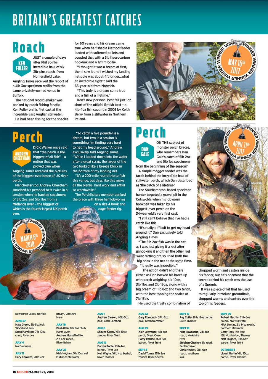 Angling Times Preview Pages