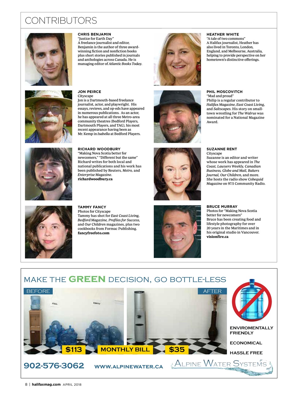 Halifax Magazine Preview Pages