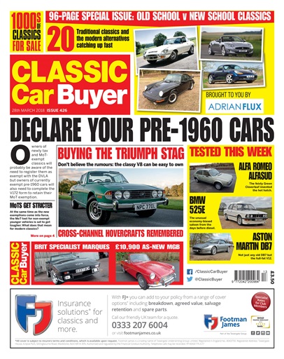 Classic Car Buyer issue 