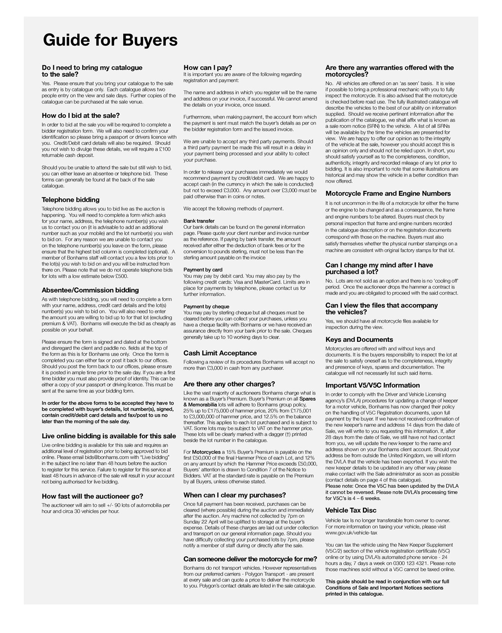 The Classic MotorCycle Preview Pages