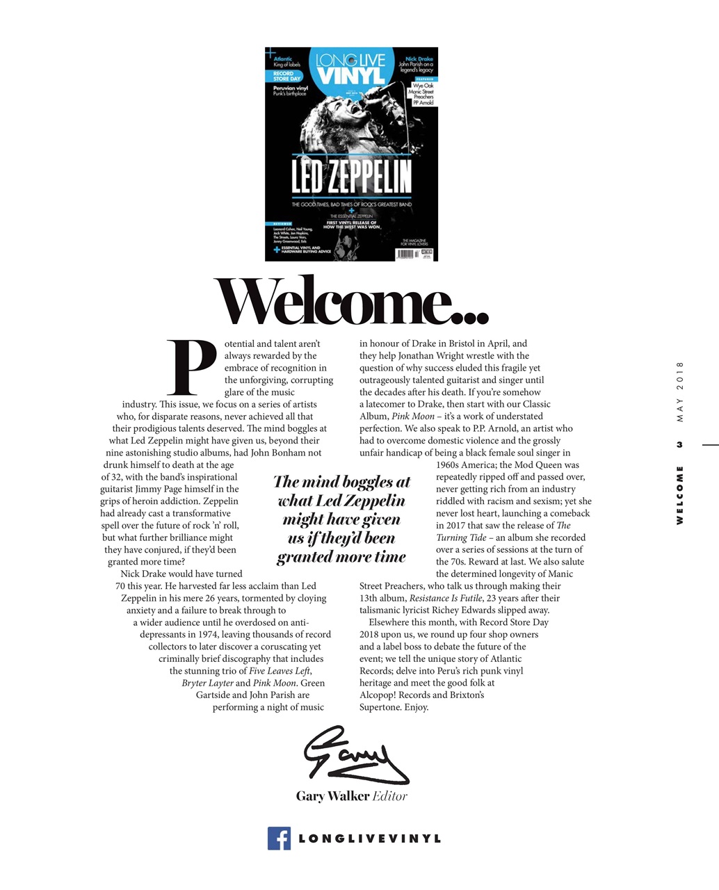 Long Live Vinyl Preview Pages