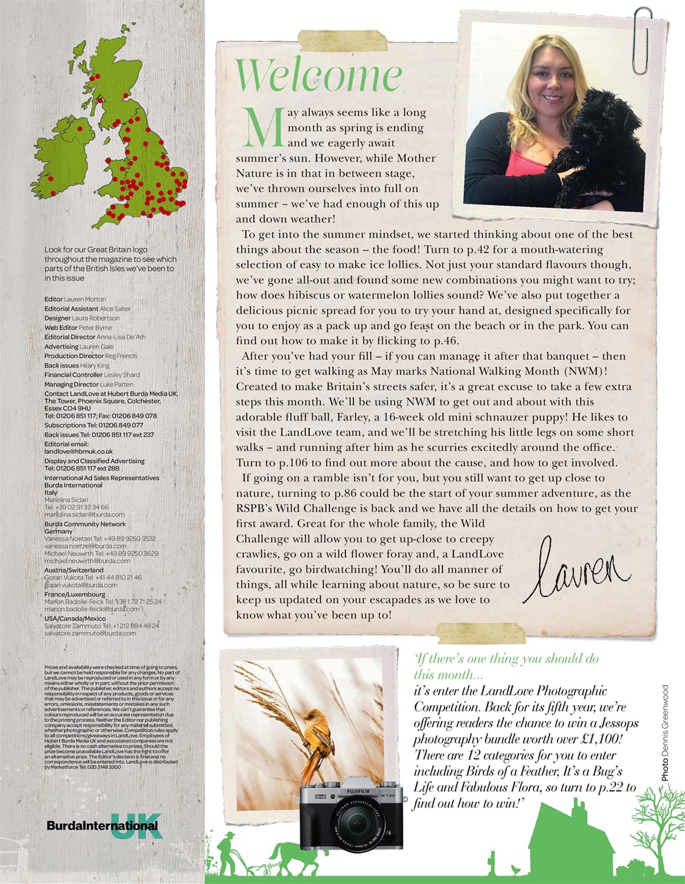 LandLove Magazine Preview Pages