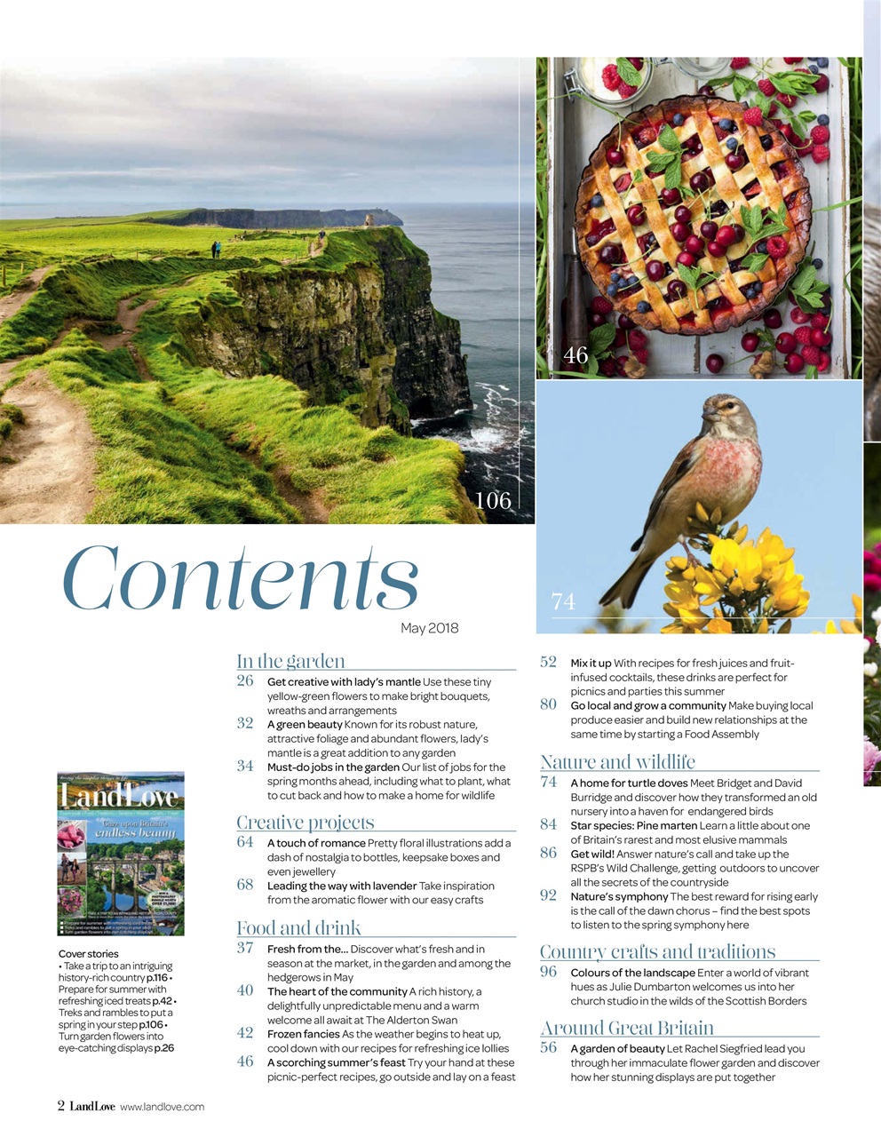 LandLove Magazine Preview Pages