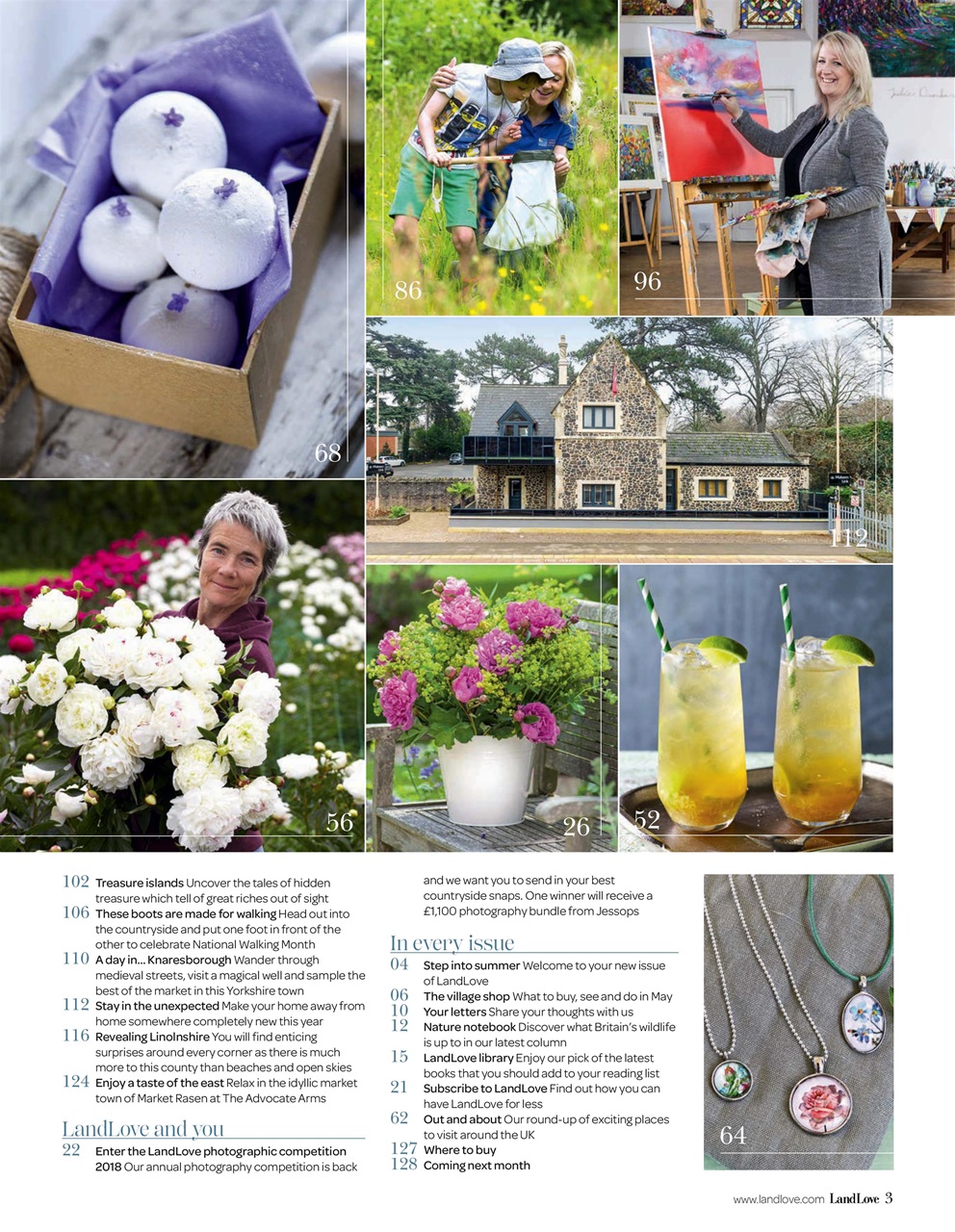 LandLove Magazine Preview Pages