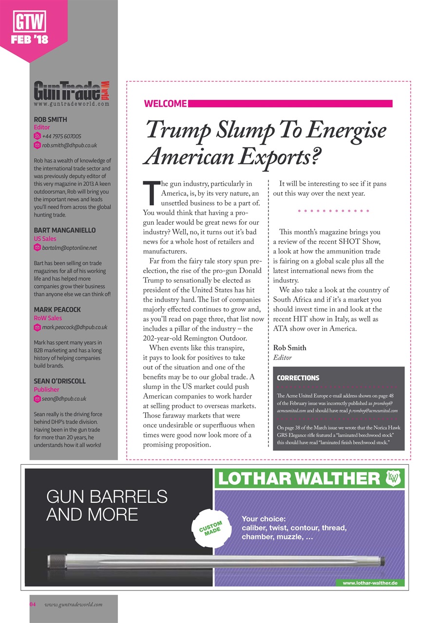 Gun Trade World Preview Pages