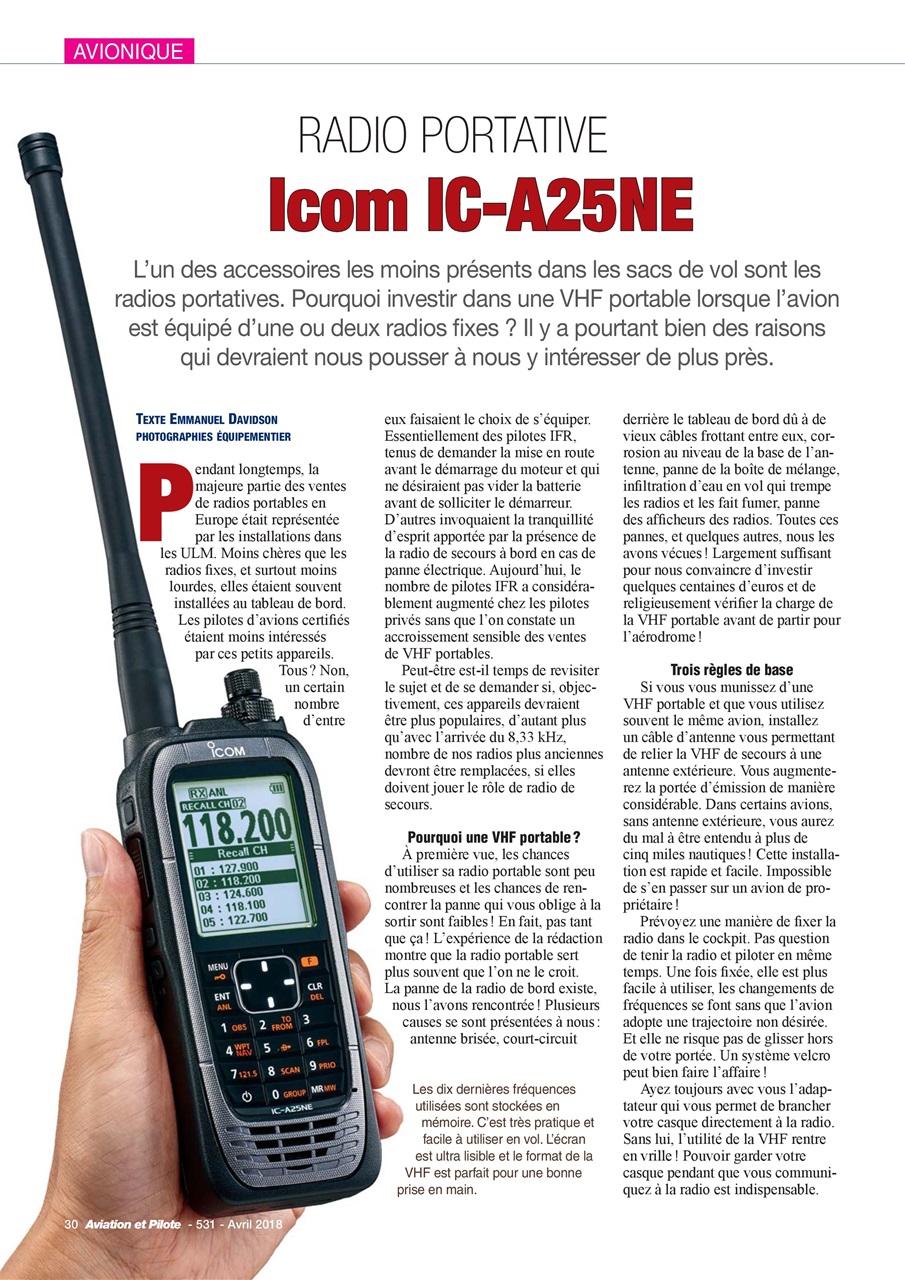 Aviation et Pilote Preview Pages