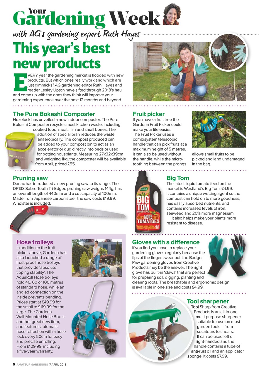 Amateur Gardening Preview Pages