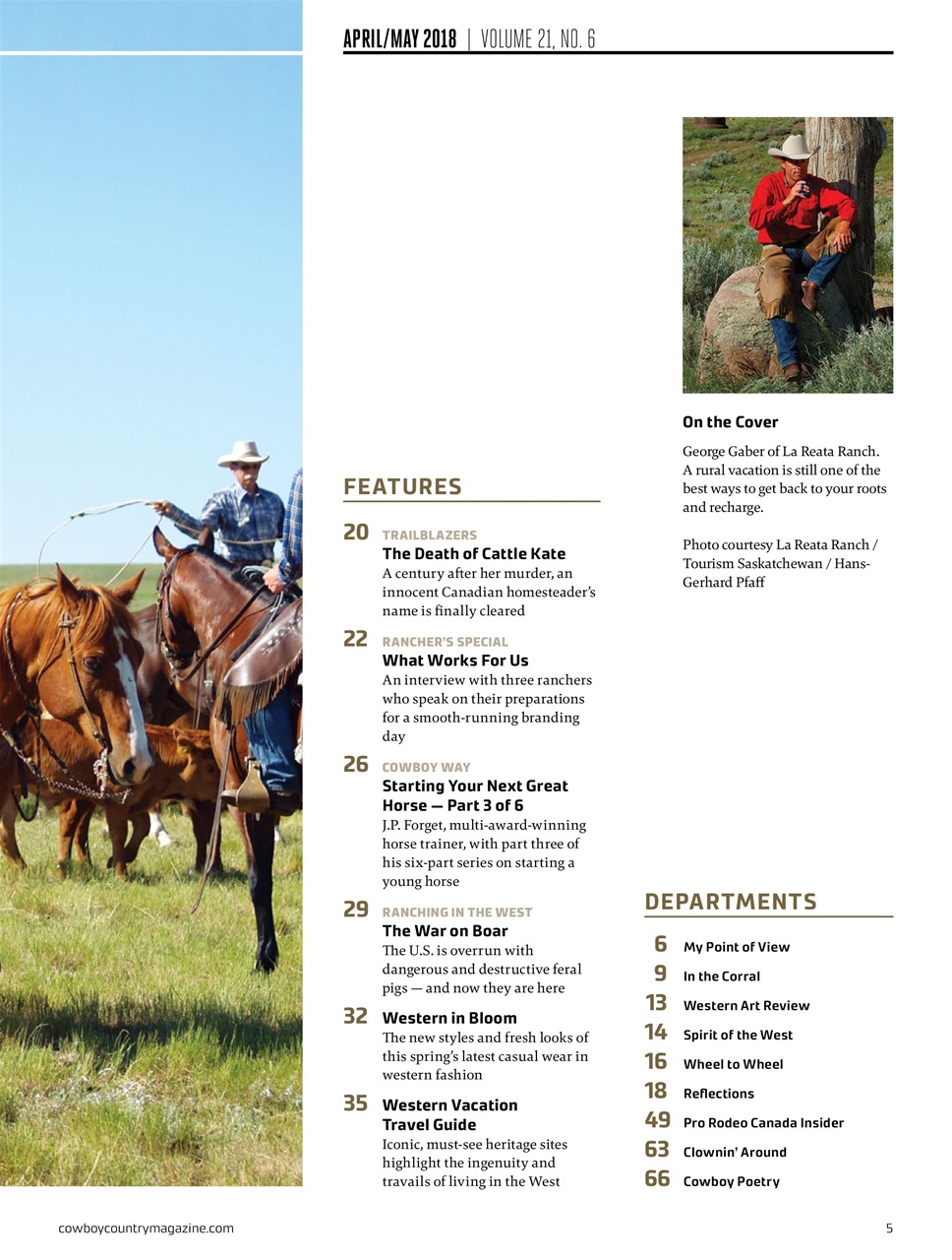 Canadian Cowboy Country Preview Pages