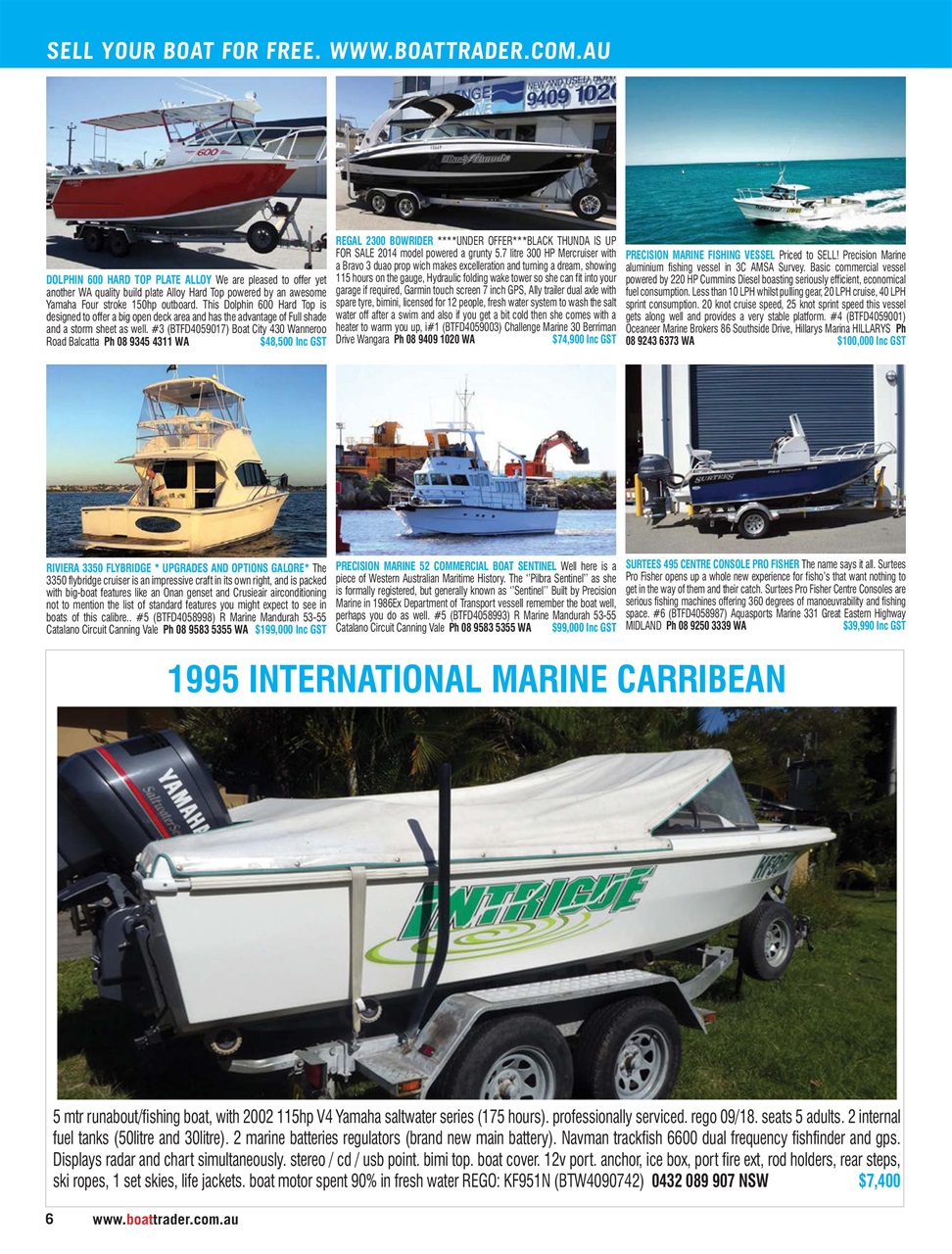 Boat Trader Australia Preview Pages