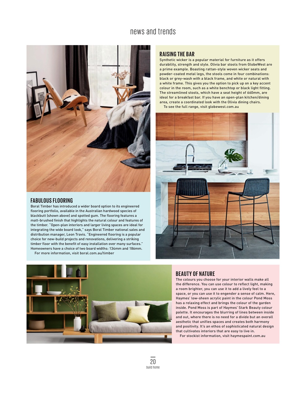 Build Home Preview Pages