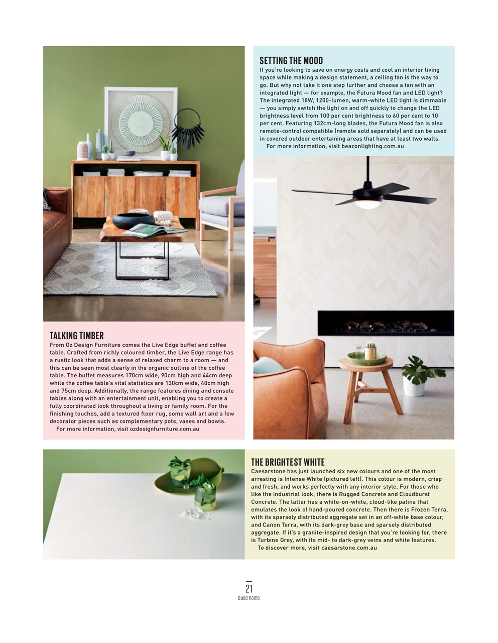 Build Home Preview Pages