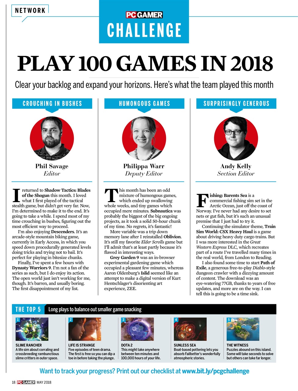 PC Gamer (US Edition) Preview Pages