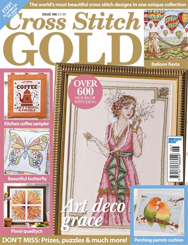 Cross Stitch Gold issue April 2018
