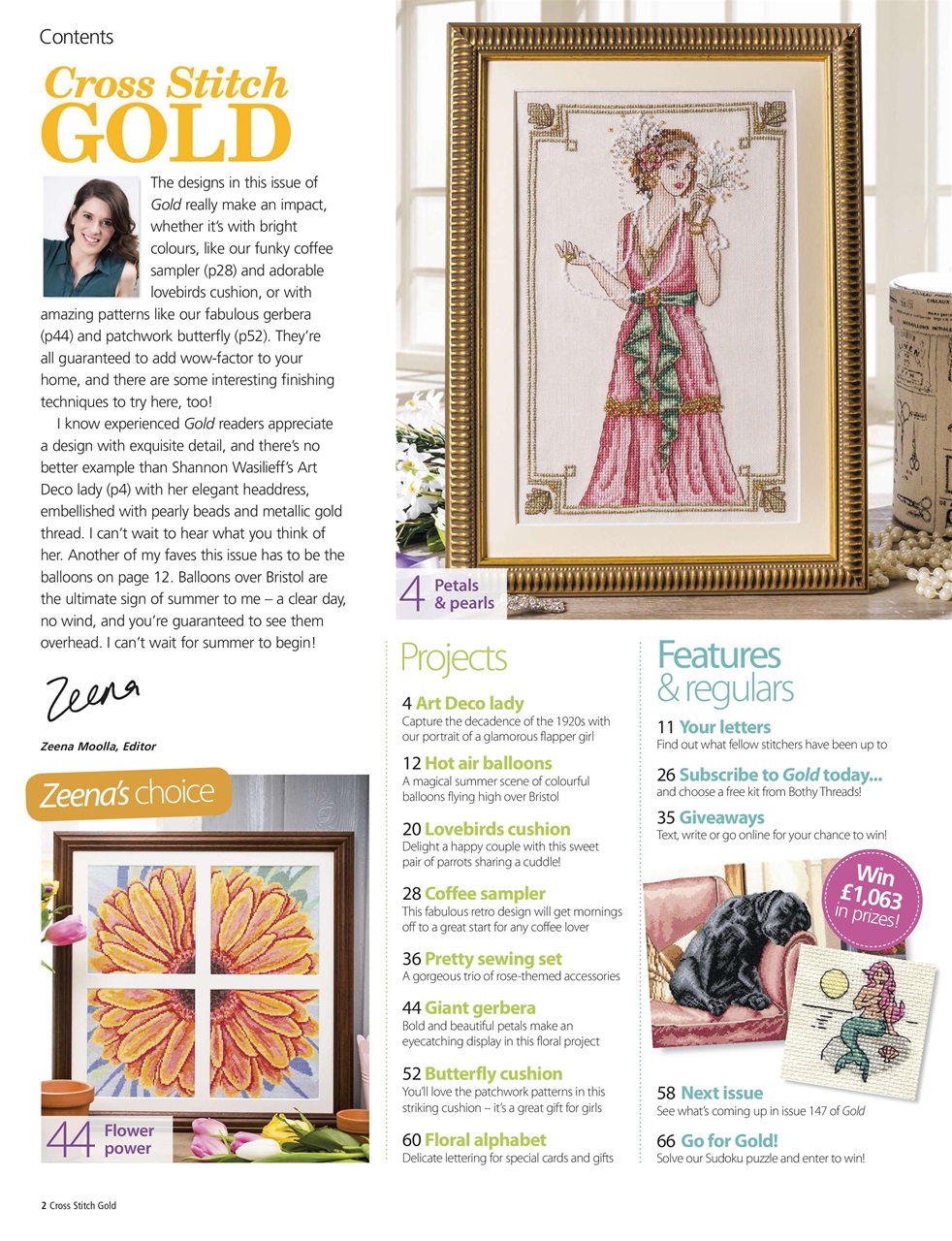 Cross Stitch Gold Preview Pages