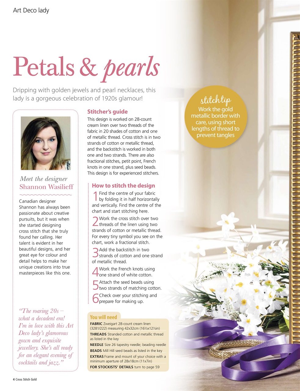 Cross Stitch Gold Preview Pages