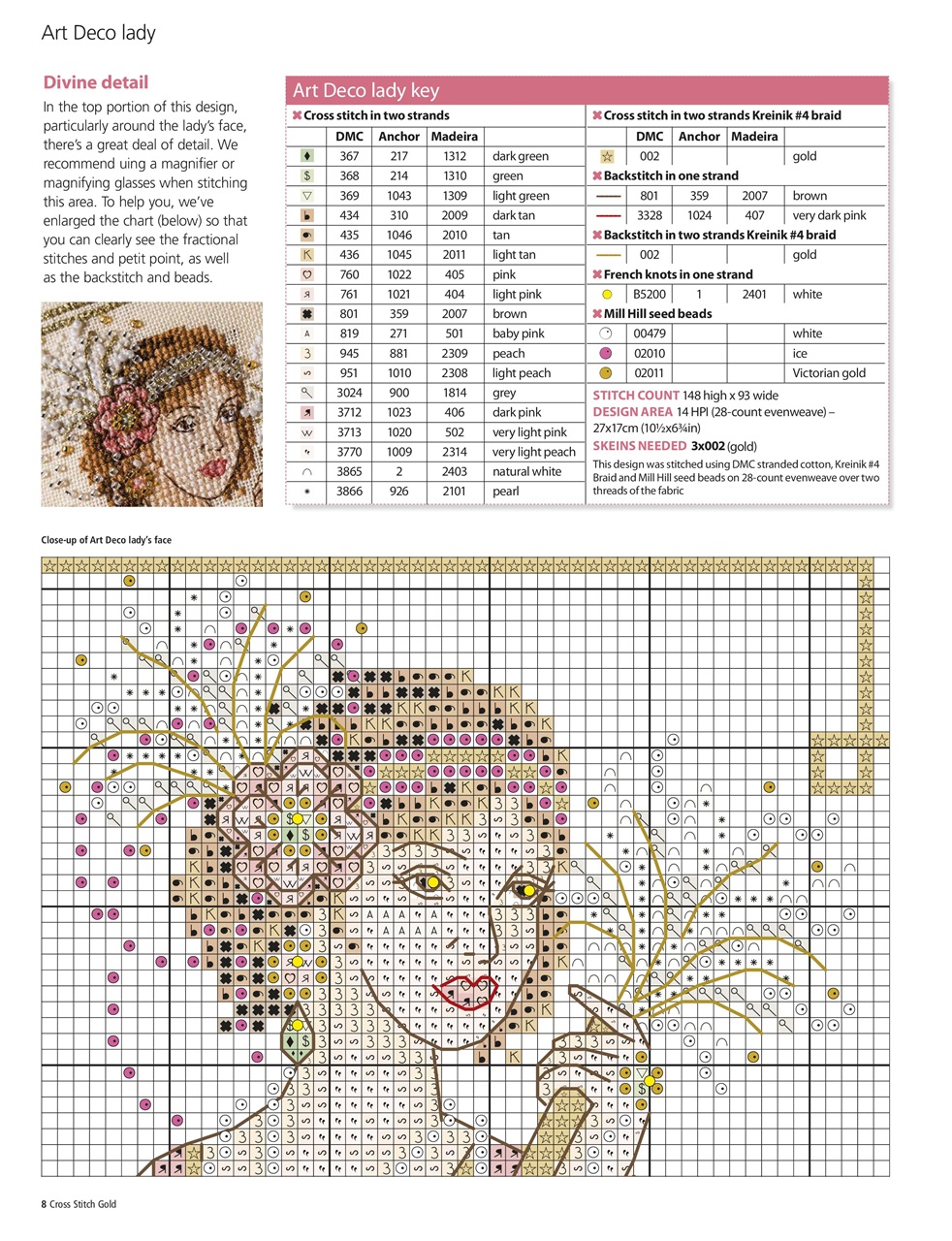 Cross Stitch Gold Preview Pages