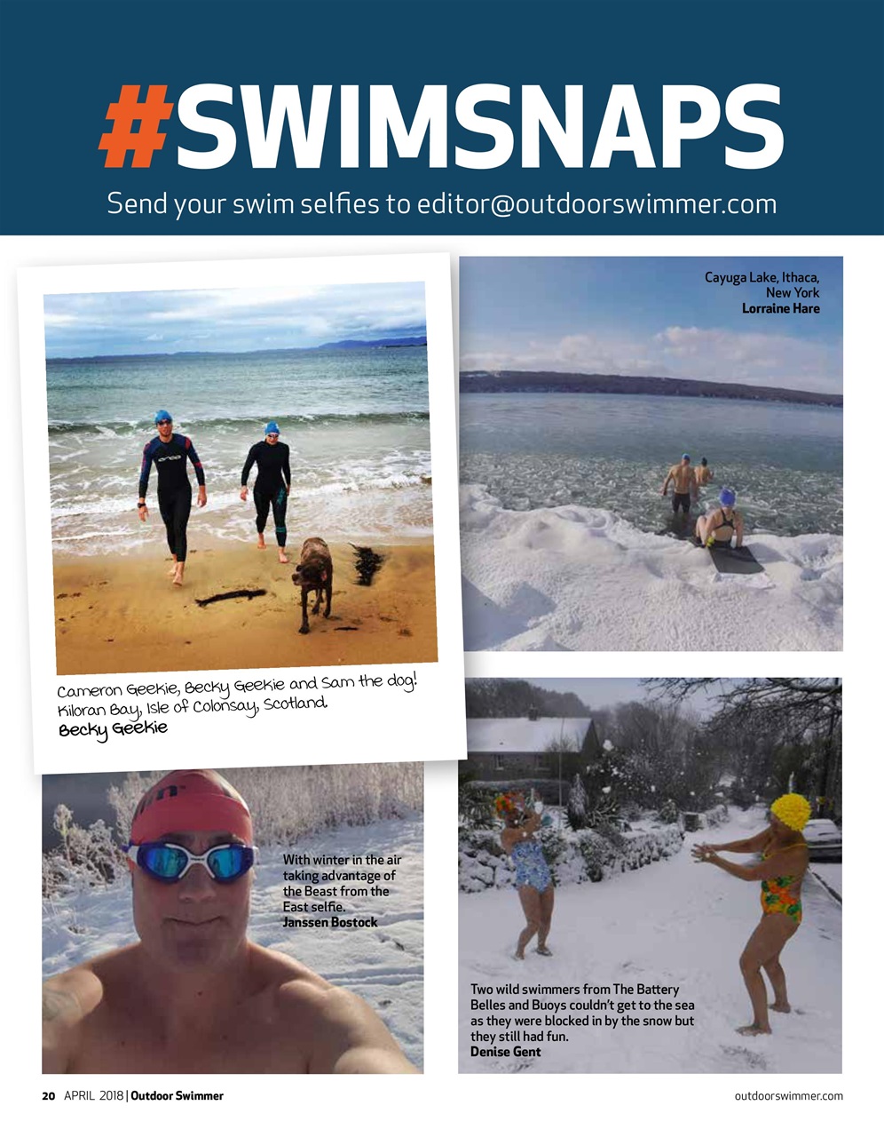 Outdoor Swimmer Preview Pages