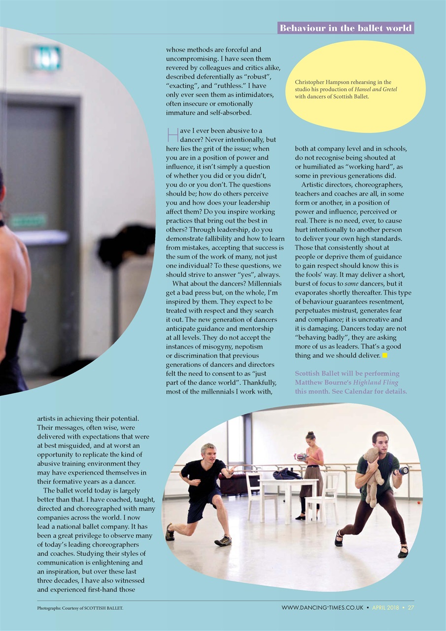 Dancing Times Preview Pages