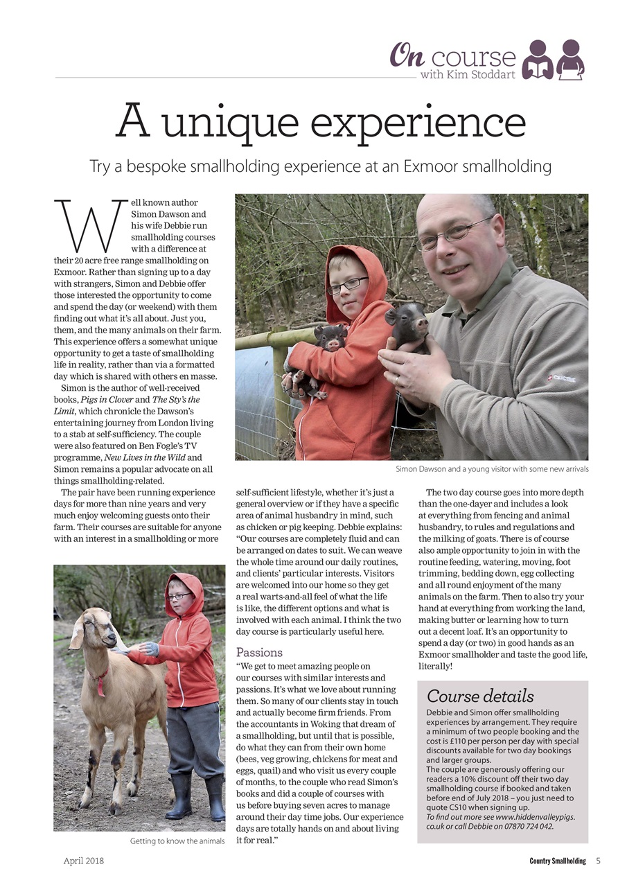 The Country Smallholder Preview Pages