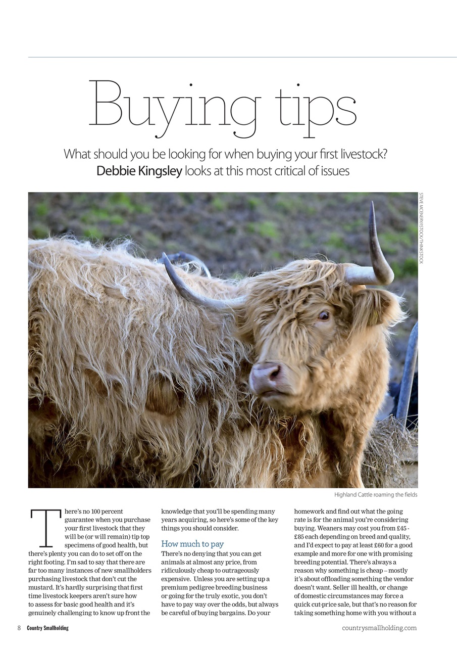 The Country Smallholder Preview Pages