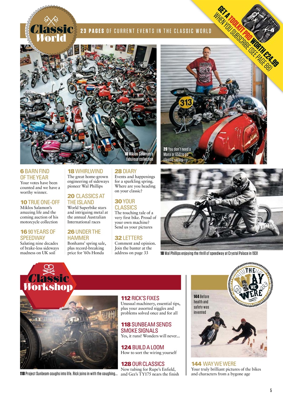 Classic Bike Preview Pages