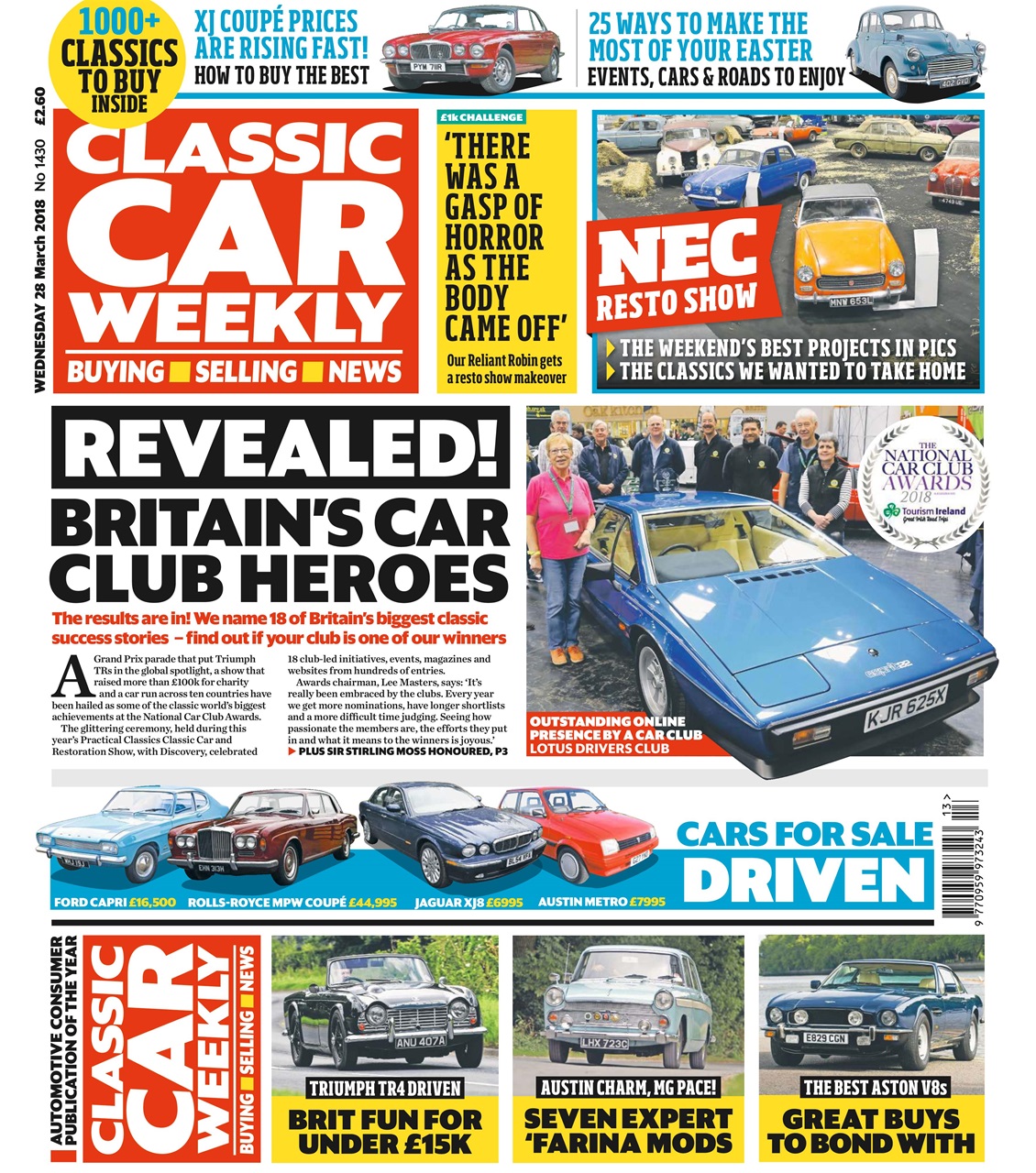Classic Car Weekly Preview Pages