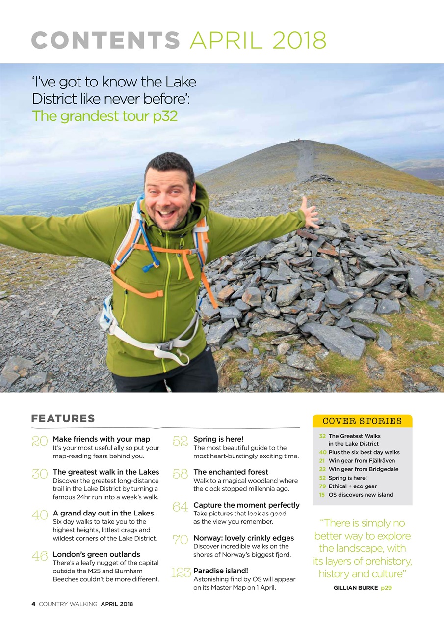 Country Walking Preview Pages